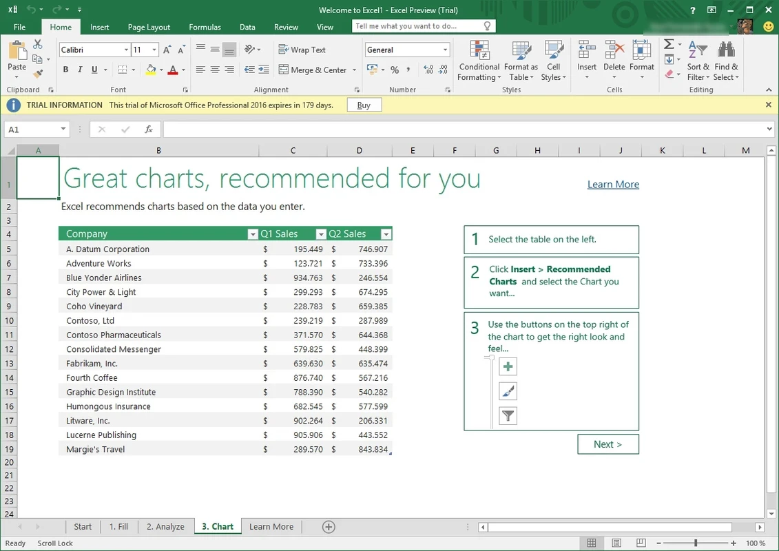 Microsoft Office 2016 — 스크린샷 5